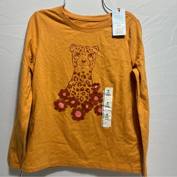 Cat & Jack Other - Cat & Jack Long Sleeve Cheetah Tee Sz M (8)